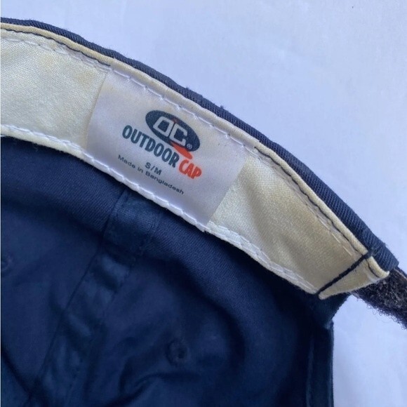 VTG Red Sox Hat Outdoor Cap MLB Baseball Blue Embroidered B Adjustable M… - Picture 8 of 12